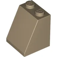Brick Sloped 65° 2 x 2 x 2 with Bottom Tube