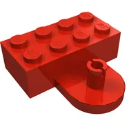 Brick Special 2 x 4 with Coupling, Male