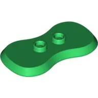 Plate Special 2 x 4 with 2 Studs and Curved Sides (Minifig Stand)