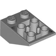 Brick Sloped Inverted 33° 3 x 2, Connections between Studs, Ovoid Bottom Pin