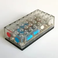 Control Unit, Train 4.5V Whistle Brick 4 x 8 x 2 with Forward/Stop/Reverse Functions