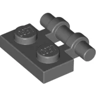 Plate Special 1 x 2 Side Handle [Free Ends]