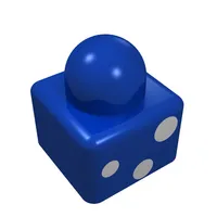 Primo Brick 1 x 1 x 1 with Three White Dots