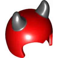 Costume / Mask, Imp with Black Devil Horns Print
