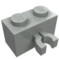 Brick Special 1 x 2 with Vertical Clip [Thick U Clip]