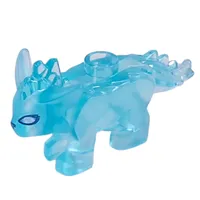 Animal, Treasure Creature with Dark Blue/Silver Eyes print