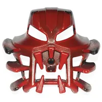 Large Figure Mask Jutlin with Marbled Black Pattern (Shapeshifted)