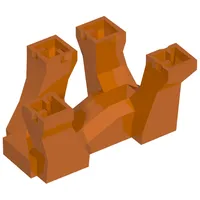 Animal / Creature Body Part, Dinosaur, Triceratops / Stegosaurus / Three-Headed Dog Legs