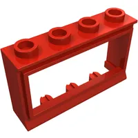 Window 1 x 4 x 2 Classic with Short Sill, No Glass