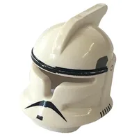 Helmet Clone Trooper Phase 1 Open Front, Black Trim, Side Vents Print
