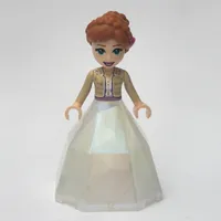 Anna - Tan Top, Jewel Dress