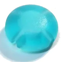 Clikits Icon, Round 2 x 2 Small with Hole [Frosted]