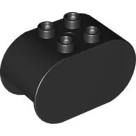 Duplo Brick 2 x 4 x 2 Rounded Ends