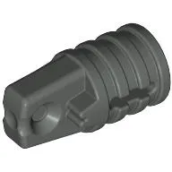 Hinge Cylinder 1 x 2 Locking with 1 Finger and Axle Hole On Ends