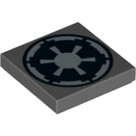 Tile 2 x 2 with SW Imperial Logo Print