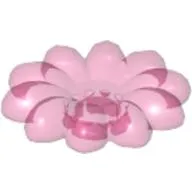 Clikits Icon, Flower 2 x 2 Large, 10 Petals with Pin [Polished]