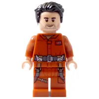 Poe Dameron, Dark Orange Outfit