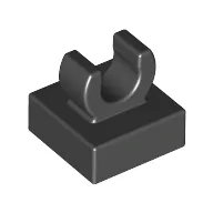Tile Special 1 x 1 with Clip with Rounded Edges