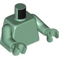 Torso, Sand Green Arms and Hands [Plain]