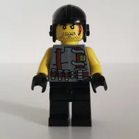 Digger with Knife on Vest