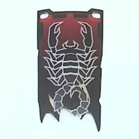 Flag 4 x 9 with Knights' Kingdom II Scorpion Print