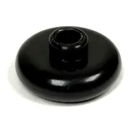 Pen Bead, Round Short, Curved Edge