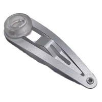 Clikits Hair Clip with Fixed Trans-Clear Icon