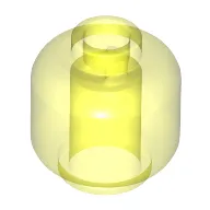 Minifig Head [Plain] [Vented Stud - 2 Holes]