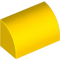Brick Curved 1 x 2 x 1 No Studs