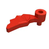 Headwear Accessory Plume Dragon Wing Left