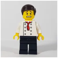 Chef, Red Neckerchief, Black Legs, Dark Brown Hair