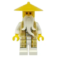 Master Wu with Ornate Gold Robe