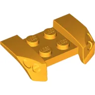 Mudguard 2 x 4 with Molded Headlights