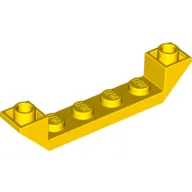 Slope Inverted 45° 6 x 1 Double with 1 x 4 Recessed