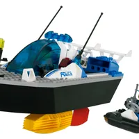 Turbo-Charged Police Boat
