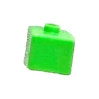 Pen Bead, Square with Plants, Grass Print