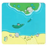 Duplo Playmat 12 x 11 with River and Alligator Print