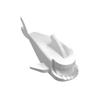 Animal Body Part, Shark Body, without Bottom Tube