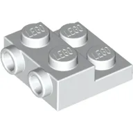 Plate Special 2 x 2 x 2/3 with Two Studs On Side and Two Raised