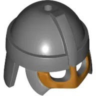Helmet, Viking with Gold Trim
