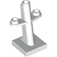 Boat, Mast 2 x 2 x 3 Inclined with Stud on Top and Two Sides