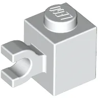 Brick Special 1 x 1 with Clip Horizontal