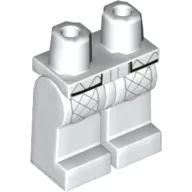 Hips and White Legs with Checkered Silver Coattails Print