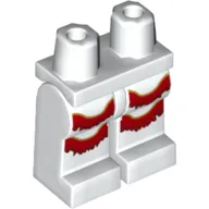 Hips and White Legs with Red Tassels Print