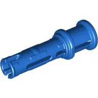 Technic Pin Long with Friction Ridges Lengthwise and Stop Bush [3 Lateral Holes, Big Pin Hole]