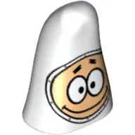 Minifig Head Special, Starfish with Spacesuit Print (Patrick)