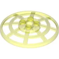 Dish 6 x 6 Inverted, Radar / Webbed [Anti-studs at 90°]