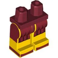 Hips and Yellow Legs with Spartan Tunic and Sandals Print