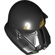 Helmet Imperial Death Trooper with Gold Cracks print