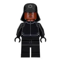 First Order Crew Member, Reddish Brown Skin, Black Hat